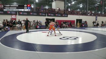 74 kg Cons. Semis - Casey Swiderski, Cowboy RTC vs Noah Nininger, SERTC- TMWC