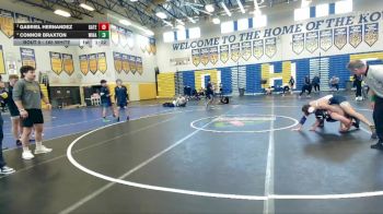 165 White 2nd Place Match - Connor Braxton, Winter Haven vs Gabriel Hernandez, Gateway