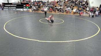165 lbs Champ. Round 1 - Kenny Alvarado, West Liberty vs Cooper McCloy, Wabash