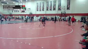 133 lbs Cons. Semi - Brode Colwell, Eastern Oregon University (OR) vs Zachary Keinonen, Southern Oregon
