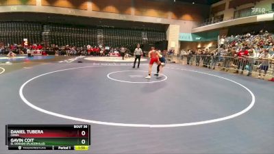 138 lbs Prelim - Daniel Tubera, Ceres vs Gavin Coit, El Dorado (Placerville)