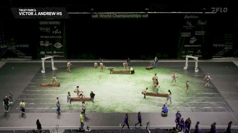 Victor J. Andrew HS "Tinley Park IL" at 2026 WGI Guard World Championships