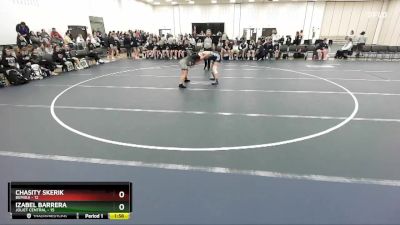 130 lbs Round 1 (6 Team) - Izabel Barrera, Joliet Central vs Chasity Skerik, Bemidji