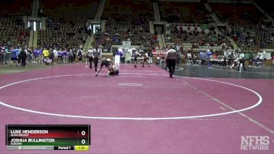 7A 113 lbs Quarterfinal - Joshua Bullington, Auburn vs Luke Henderson, Alma Bryant