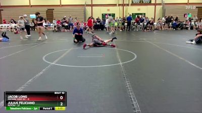 80 lbs Round 4 (6 Team) - Jacob Long, Machine Shed WC vs Julius Feliciano, M2TCNJ