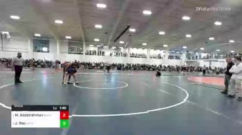 195 lbs Round Of 16 - Mazen Abdelrahman, Putnam vs Jared Rao, Methuen