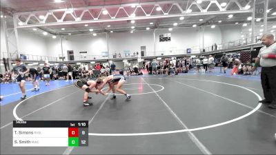 140 lbs Rr Rnd 5 - Tyler Simons, Revival Elite vs Stevie Smith, Malvern Wrestling Club