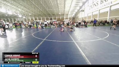 96 lbs Champ. Round 1 - Jacob Gambito, Scrap Yard Garage Wrestling vs Connor Wright, Askeo International Mat Club