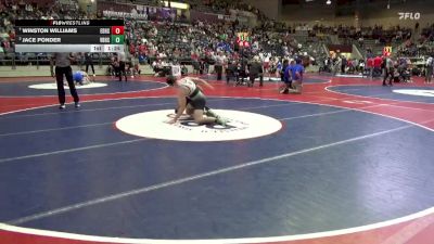 5A 190 lbs Quarterfinal - Winston Williams, El Dorado vs Jace Ponder, Van Buren