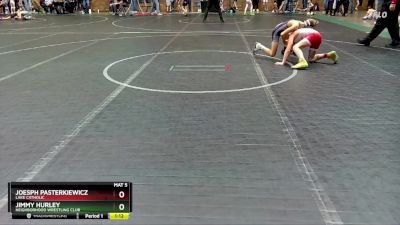 76 lbs Cons. Round 3 - Joesph Pasterkiewicz, Lake Catholic vs Jimmy Hurley, Neighborhood Wrestling Club