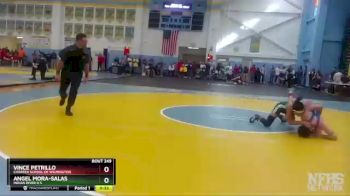 144 lbs Cons. Round 2 - Vince Petrillo, Charter School Of Wilmington vs Angel Mora-Salas, Indian River H S