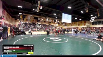 195 lbs Cons. Round 4 - Jacob Hernandez, Oak Hills vs Thomas Cook, Riverside Poly