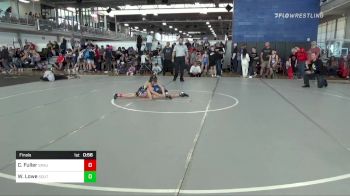 70 lbs Final - Camden Fuller, South Paulding Junior Spartans vs Wyatt Lowe, South Forsyth War Wrestling