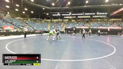 285 lbs Champ. Round 1 - Austin Foye, Central Methodist vs 2 KC Buday, Providence