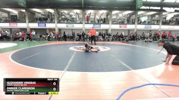 50-54 lbs Cons. Semi - Alexander Vingras, Gomez Wrestling RTC vs Parker Clarenson, Iguana Wrestling Club