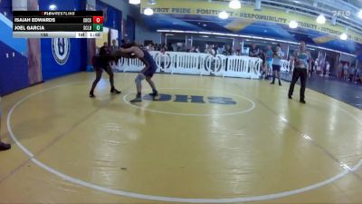138 lbs Placement (16 Team) - Joel Garcia, Soldier City vs Isaiah Edwards, Socs