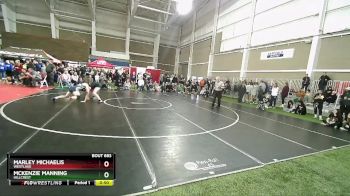 130 lbs Cons. Round 5 - McKenzie Manning, Hillcrest vs Marley Michaelis, Westlake