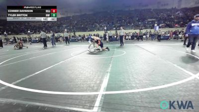 160 lbs Consi Of 8 #2 - Conner Davidson, Roland Youth League Wrestling vs Tyler Britton, Raw Wrestling Club