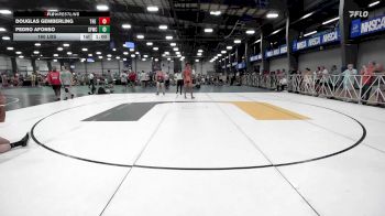 160 lbs Rr Rnd 2 - Douglas Gemberling, The Asylum Black vs Pedro Afonso, Sly Fox Wrestling Club