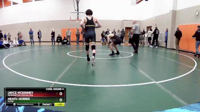 113 lbs Cons. Round 4 - Heath Norris, Clyde vs Jayce McKinney, Washington (Massillon)