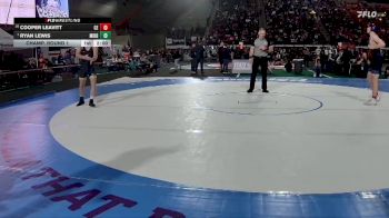 5A 175 lbs Champ. Round 1 - Ryan Lewis, Middleton vs Cooper Leavitt, Century