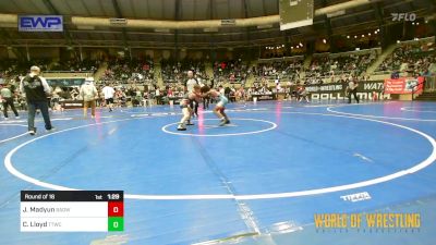 90 lbs Round Of 16 - Jaguar Madyun, Bay Area Dragons vs Camden Lloyd, Team Tulsa Wrestling Club