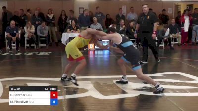 74 kg Quarterfinal - Doszhanov Sanzhar, Kazakhstan vs Mitch Finesilver, Israel