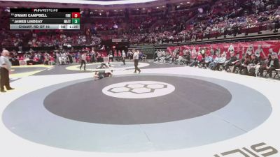 150 lbs Champ. Rd Of 16 - D'Mari Campbell, Firelands vs James Lindsay, Watterson