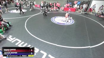 132 lbs Round 2 (16 Team) - Isaiah Cortez, SCVWA-FR vs Ashton Besmer, CVWA-FR