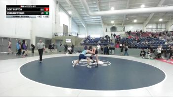 165 lbs Champ. Round 1 - Colt Bufton, Wasatch vs Jordan Weeks, Layton