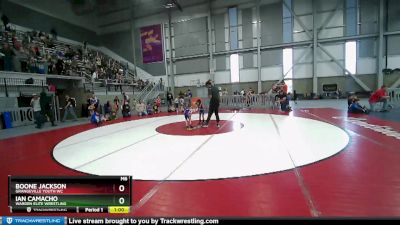 36-38 lbs Round 2 - Ian Camacho, Warden Elite Wrestling vs Boone Jackson, Grangeville Youth WC