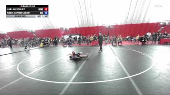 77 lbs Semifinal - Harlan Schulz, Smooth Moves Wrestling Club vs Riley Katterhagen, B.A.M. Training Center