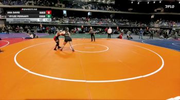 6A 185 lbs Quarterfinal - Rylee Ferranti, Klein Oak vs Ana Davis, Killeen Harker Heights