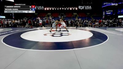 285 lbs Cons. Rd Of 32 - Andrew Arroyo, CA vs Michael Danial, IL