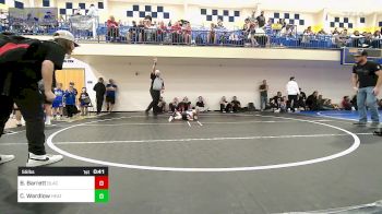 55 lbs Consolation - Beau Barrett, Black Fox Wrestling Club vs Clayton Wardlow, Heat