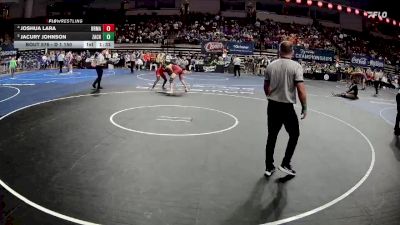 D 1 150 lbs Quarterfinal - Jacury Johnson, Zachary vs Joshua Lara, Brother Martin