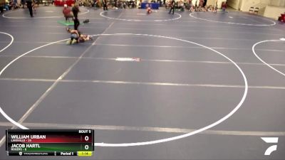 75 lbs Round 2 (6 Team) - Jacob Hartl, Rogers vs William Urban, Lakeville