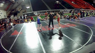 106 lbs Caleb Thomas, Hawaii 3 HS Boys vs Collin Hire, Montana 1 HS Boys