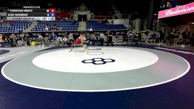 215 lbs Champ. Rd Of 64 - Christian Mertz, ND vs Alex Gassman, IA