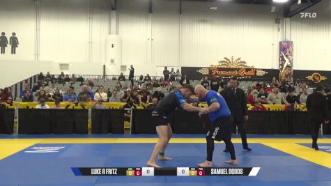 Samuel Dodds vs Luke R Fritz 2024 World IBJJF Jiu-Jitsu No-Gi Championship