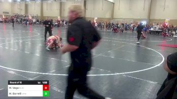 121 lbs Round Of 16 - Makaylah Vega, Black Flag Wrestling Academy vs Makara Borrelli, Venice