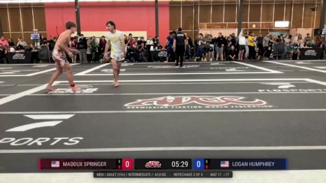 Maddux Springer vs Logan Humphrey 2026 ADCC Portland Open