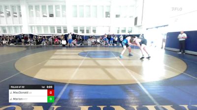 285 lbs Round Of 32 - Jack MacDonald, University At Buffalo vs Juliano Marion, Pittsburgh