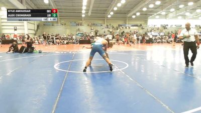 170 lbs Rr Rnd 1 - Kyle Amouzgar, Doughboy Black - HSB vs Alex Csongradi, LAW Red - HSB