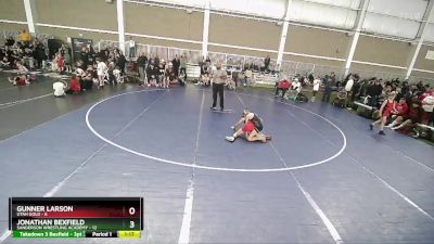 87 lbs Round 1 (4 Team) - Gunner Larson, Utah Gold vs Jonathan Bexfield, Sanderson Wrestling Academy