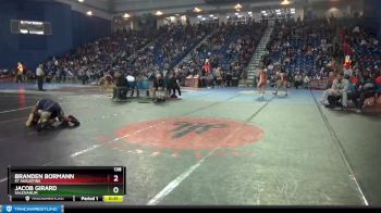 138 lbs Cons. Round 1 - Jacob Girard, Salesianum vs Branden Bormann, St Augustine