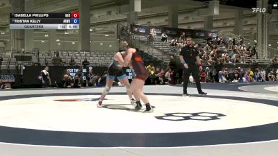 76 kg Quarters - Isabella Phillips, Gannon Golden Knights vs Tristan Kelly, Army (WCAP)