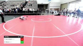 78-M lbs Semifinal - Tyler Carruthers, Yale Street vs Dominic BUcci, Buxton (NJ)