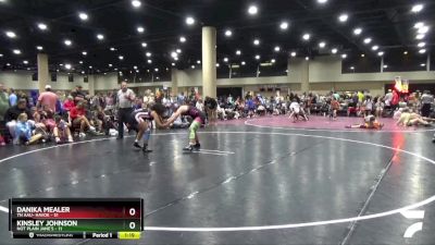 155 lbs Round 2 (4 Team) - Kinsley Johnson, Not Plain Jane`s vs Danika Mealer, TN AAU- Havok