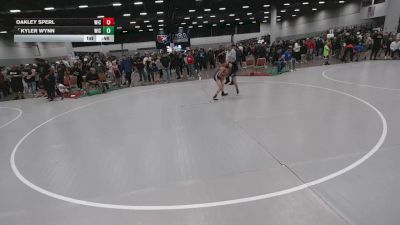 70 lbs Cons. Rd Of 16 - Oakley Sperl, Weigh In Club vs Kyler Wynn, Weigh In Club